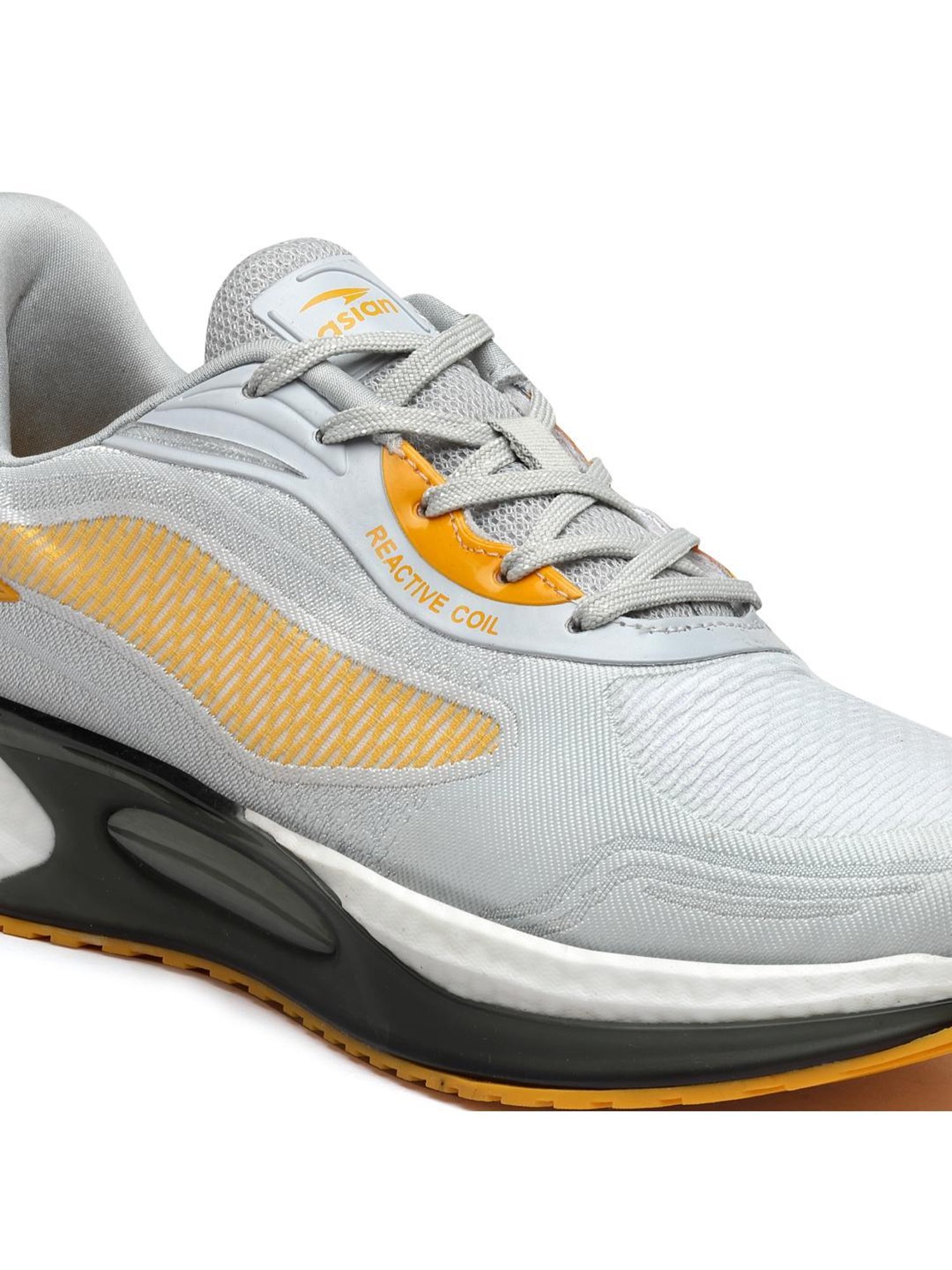 Asian Men's Grey Running Shoes