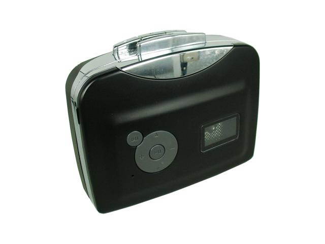 New Portable USB Cassette Tape to MP3 Converter Capture audio Music Player (Black)