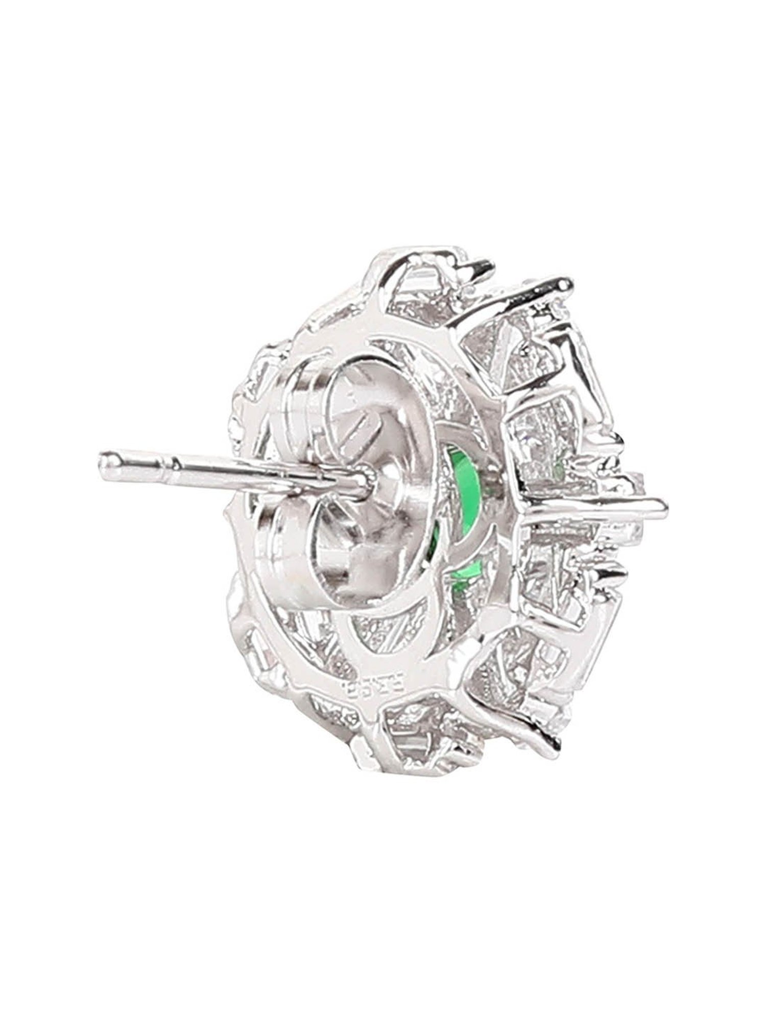 The Real Effect London Intricate & Contemporary 800 Silver Earrings for Women