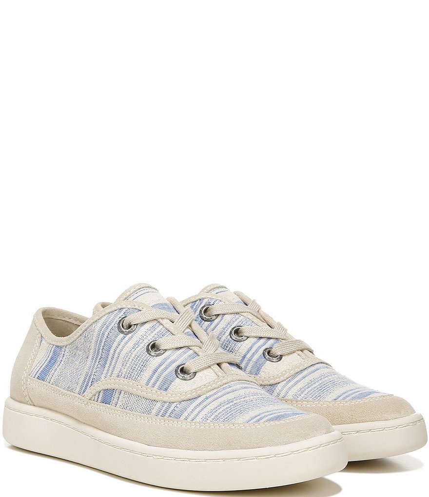 Zodiac Cheezburger Striped Lace-Up Sneakers