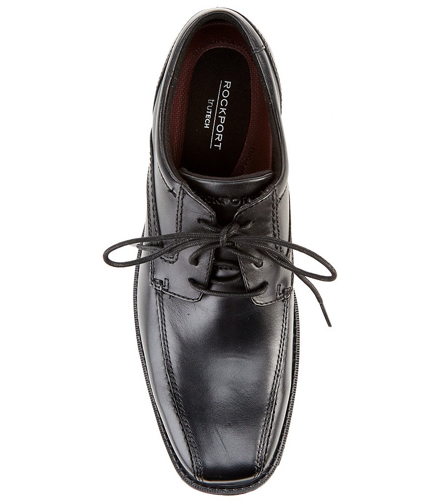 Rockport Men's Stratton Bicycle Toe Leather Lace-Up Oxfords