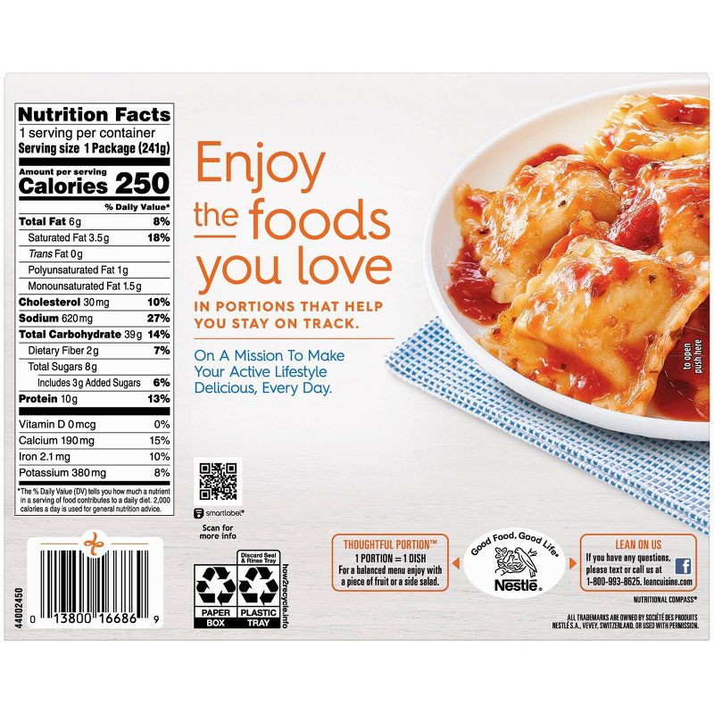 Lean Cuisine Simple Favorites Frozen Cheese Ravioli - 8.5oz