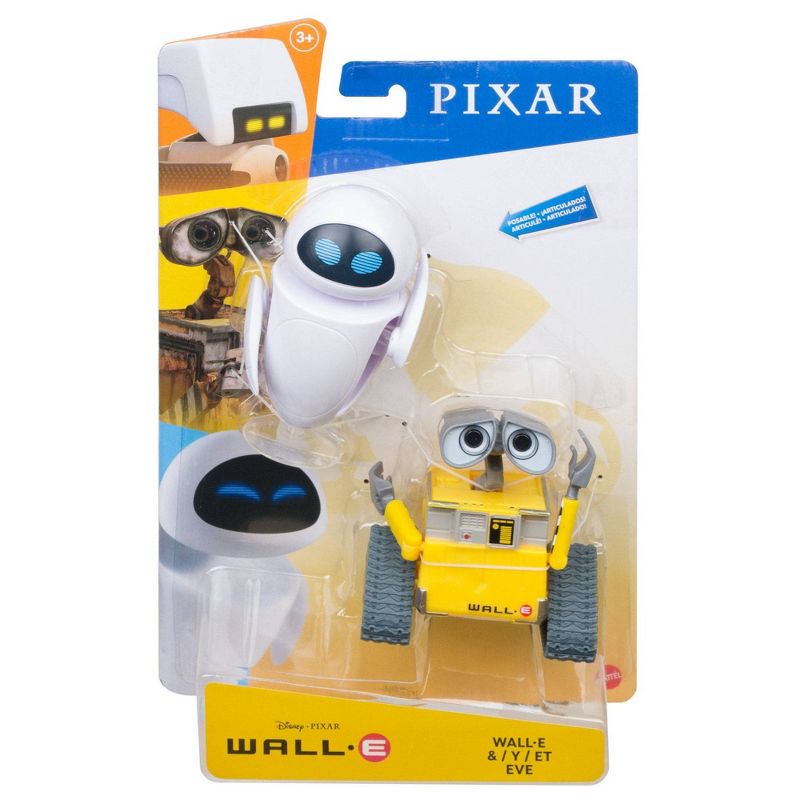 Disney Pixar Wall-E & Eve Figures