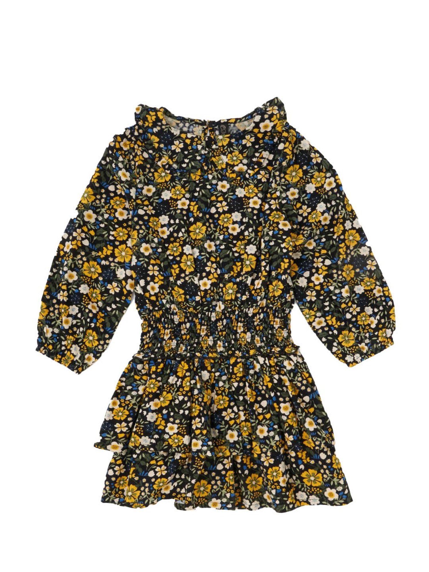 Angel & Rocket Kids Multicolor Floral Print Dress