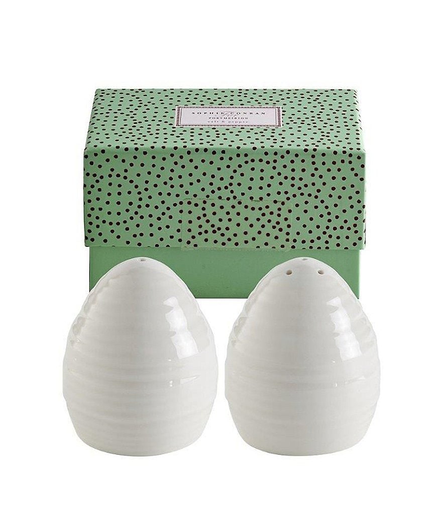 Sophie Conran for Portmeirion White Dinnerware Salt & Pepper Set
