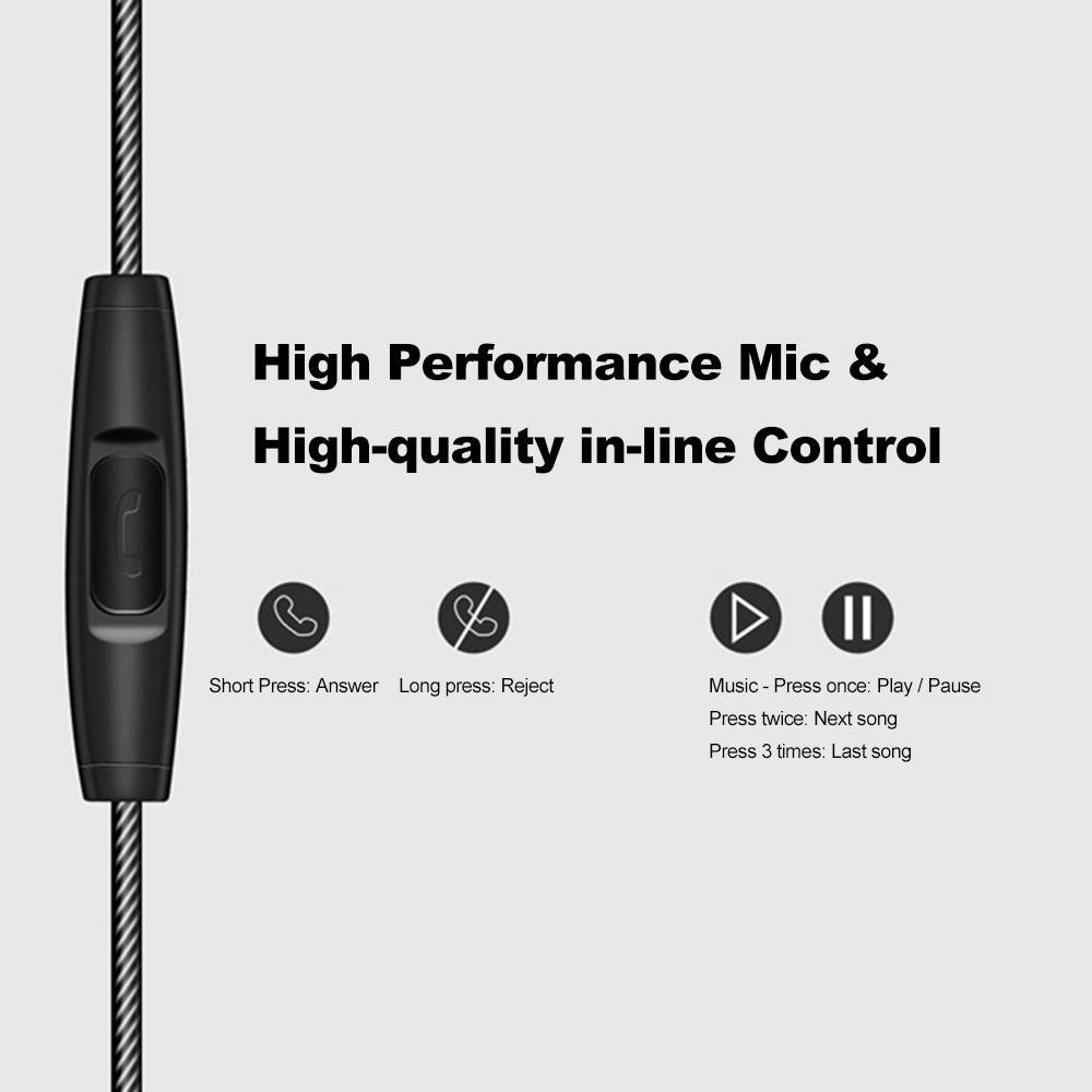 FONGE W3 3.5mm Wired In-ear Earphone