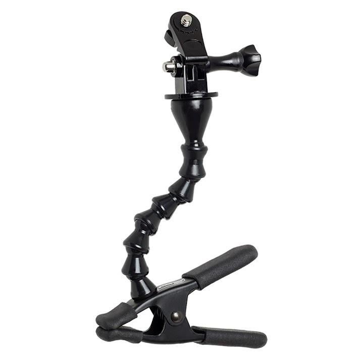 Stage Ninja CAM-9-CB Ninja Clamp -  Small Camera/AV Device Mount with Base