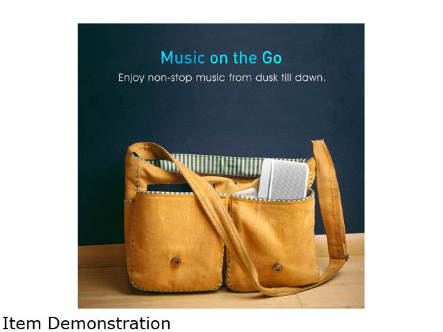 DOSS SoundBox Portable Wireless Bluetooth 4.0 Touch Speakers with 12W HD Sound and Bold Bass [Red]