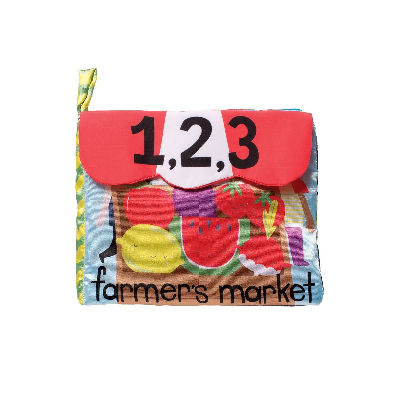 The Manhattan Toy Company Farmer's Market Soft Activity Book Baby Toy