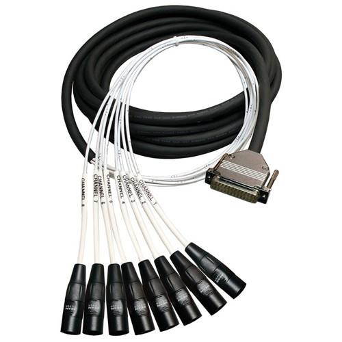 RapcoHorizon DM-Series Snake DB-25 to XLR Male (10 ft)