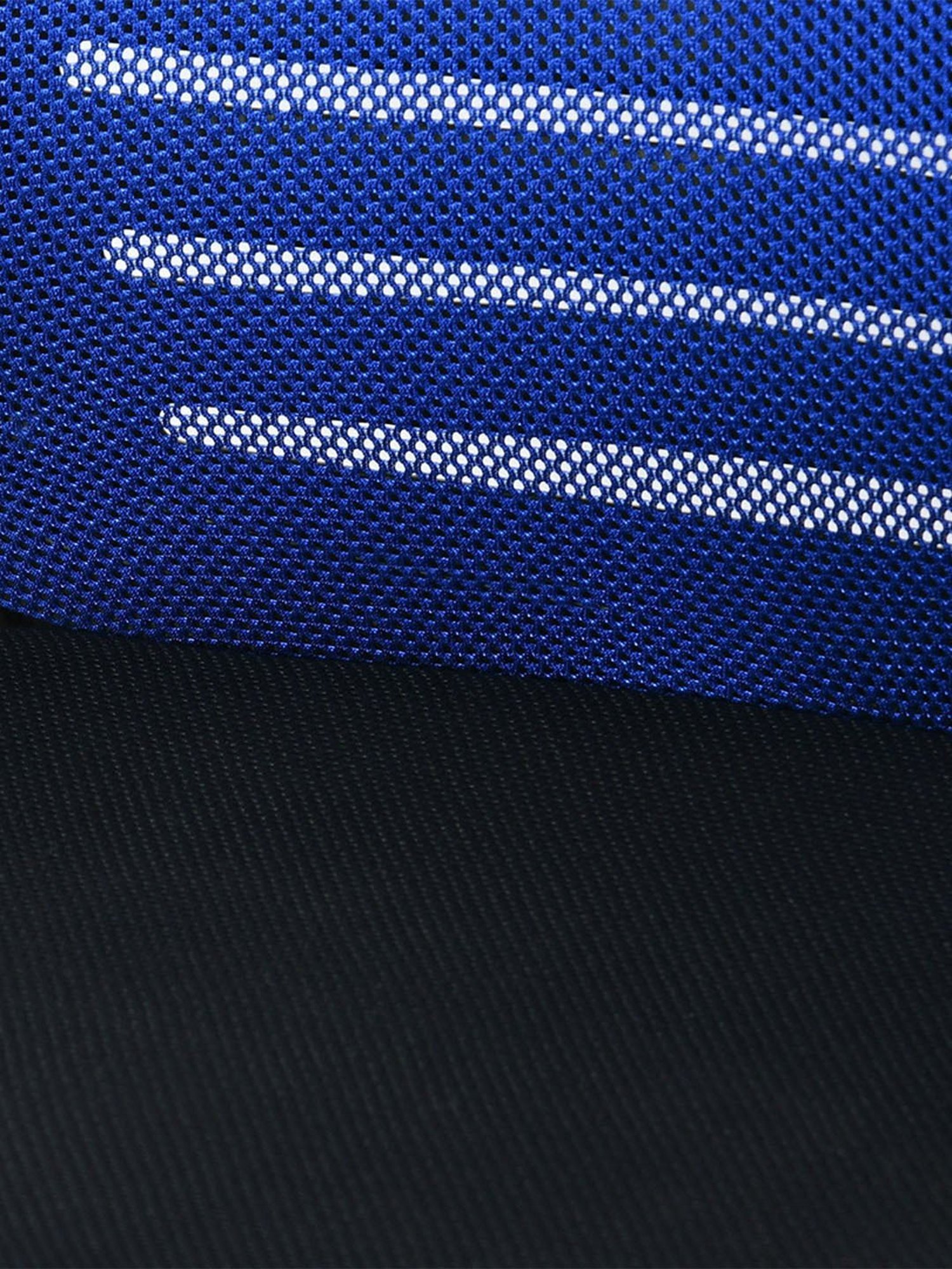 Nilkamal Giza Blue & Black Fabric Ergonomic Mid Back Office Chair with Height Adjustable