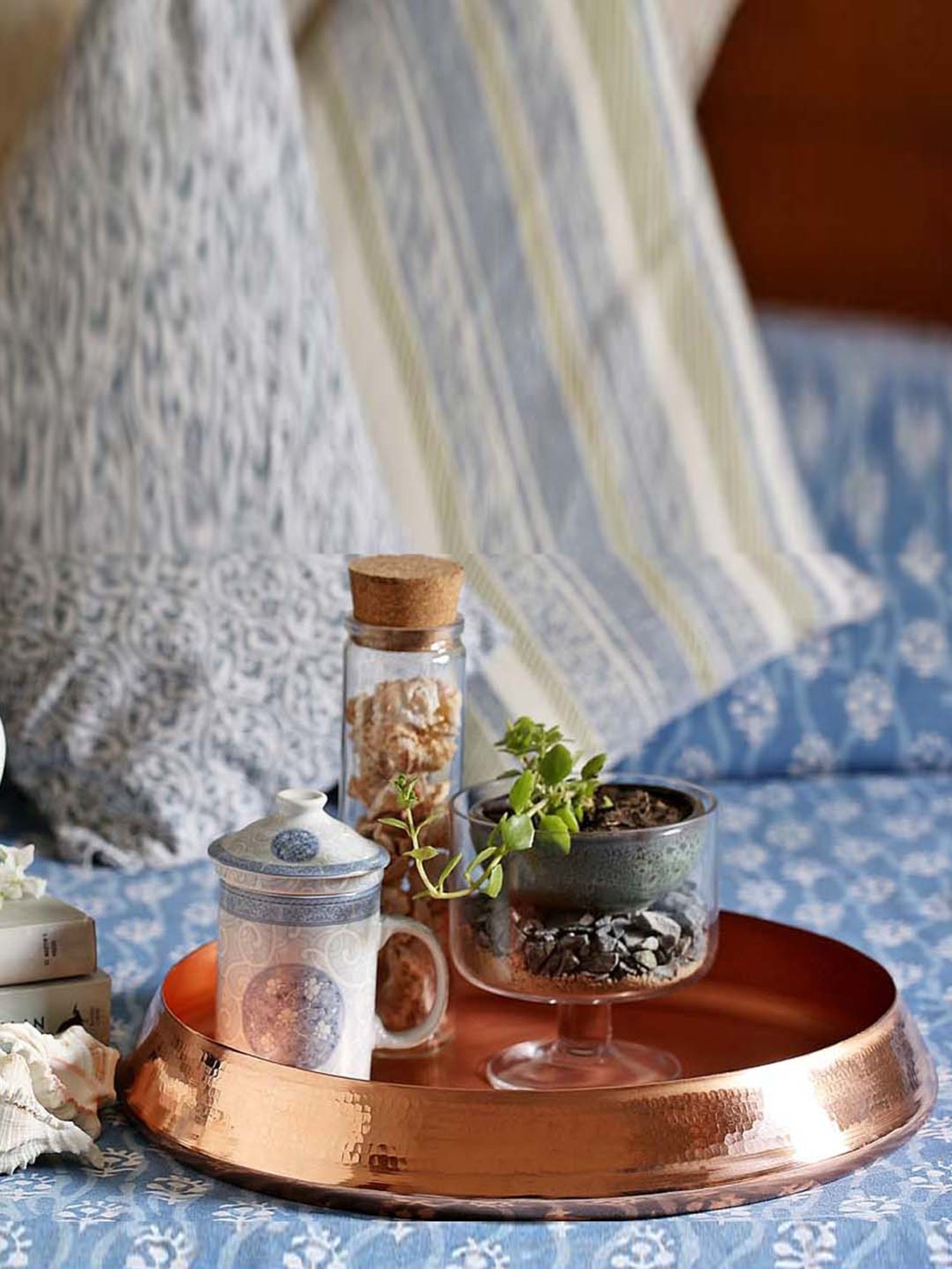 Sumeet S.S. Heavy Gauge Multi Purpose Plates with Mirror Finish Set of 9pc ( Dia-17cm, 22cm,27.5cm)