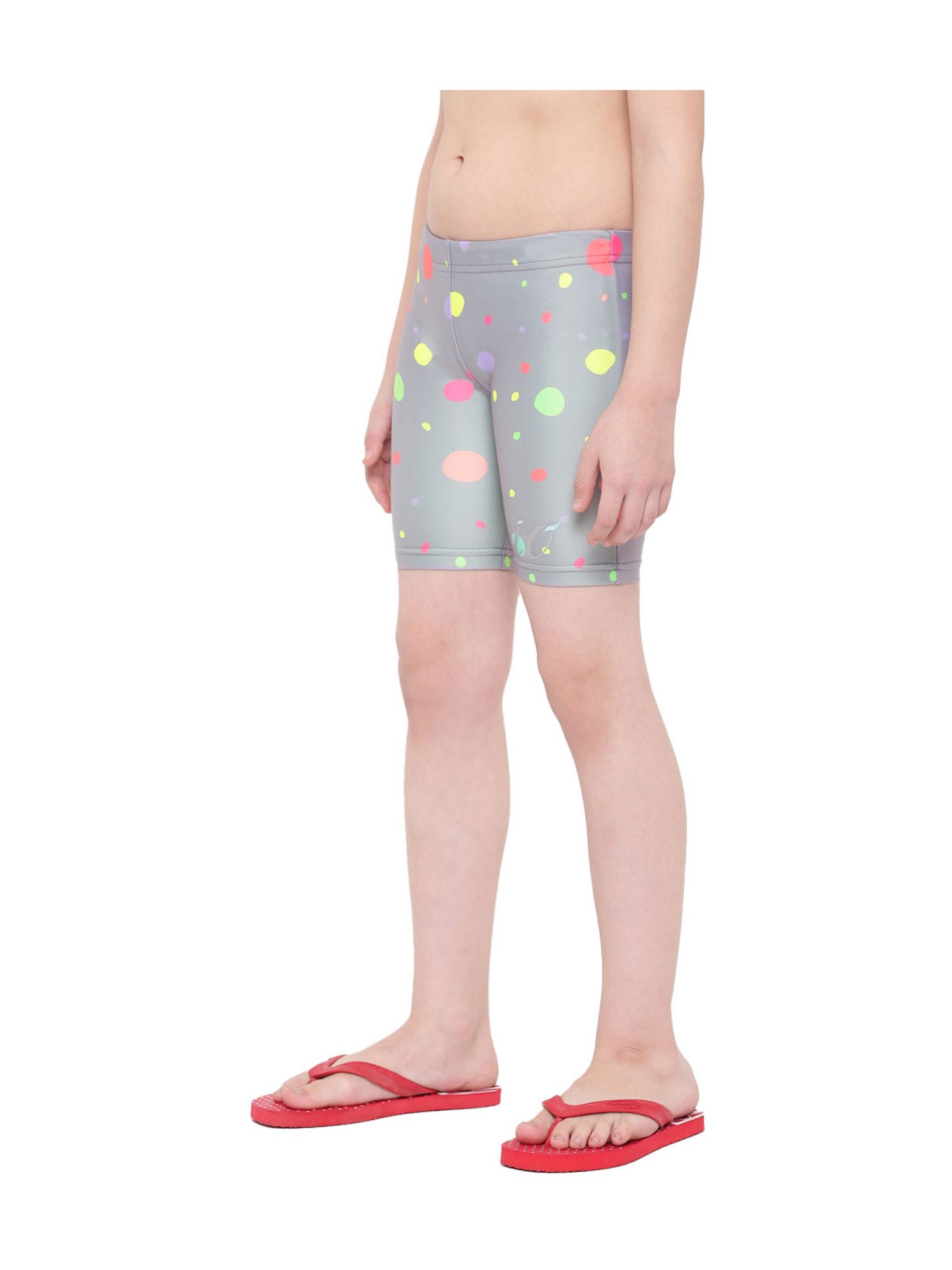 IO Kids Silver Printed Jammers