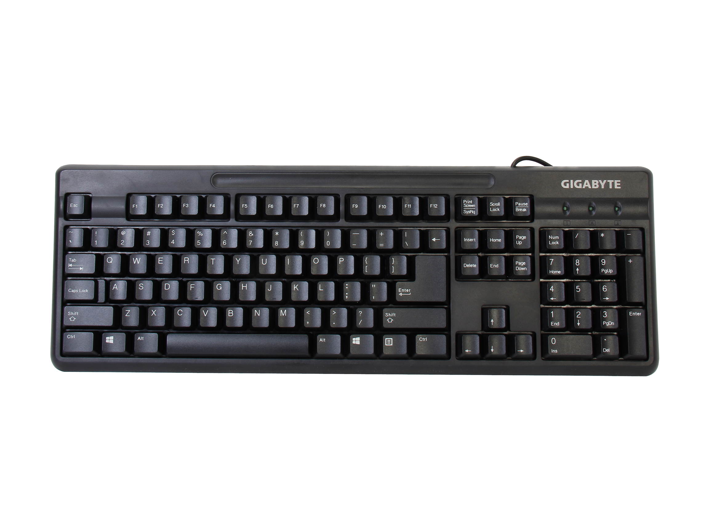 GIGABYTE GK-KM3100 Black Wired Desktop Keyboard And Mouse Combo Set