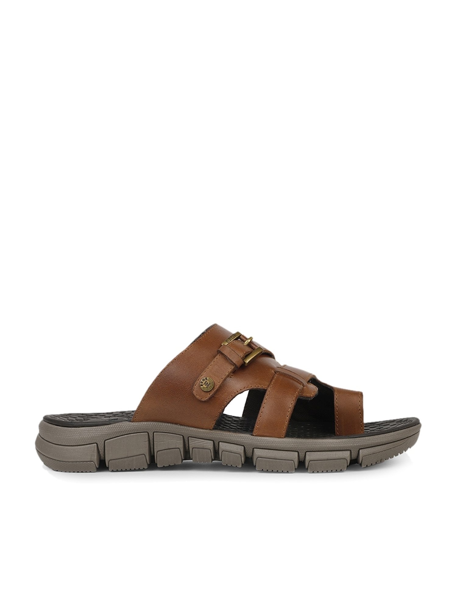 EZOK Men's Tan Toe Ring Sandals