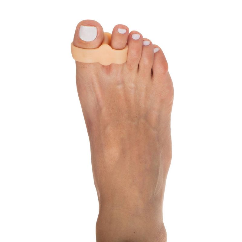 ZenToes Double Loop Toe Separator - Beige - 2pk