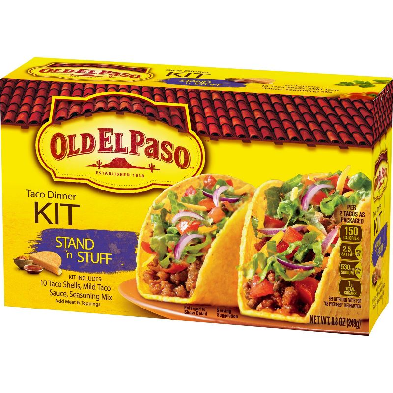 Old El Paso Stand 'n Stuff Taco Dinner Kit - 8.8oz