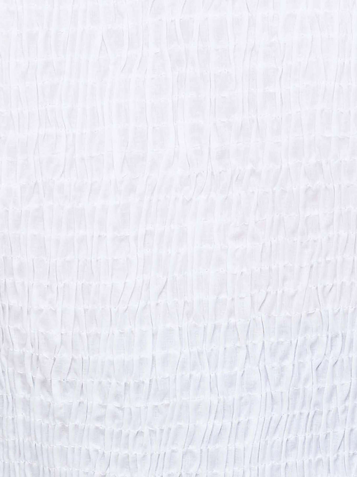 Colour Me by Melange Off-White Cotton Embroidered Crop Top