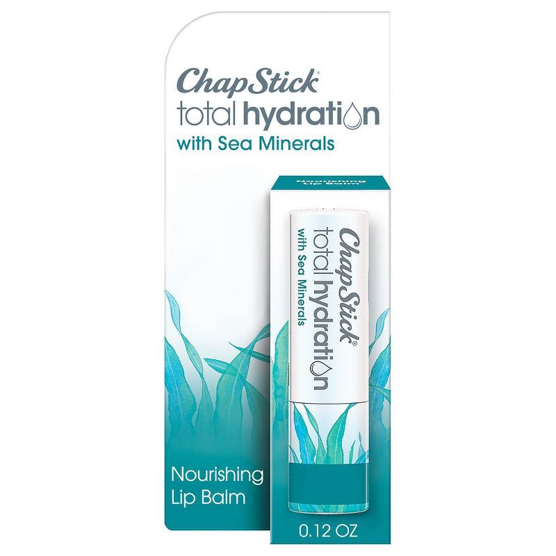 Chapstick Total Hydration Sea Minerals Nourishing Lip Balm - 0.12oz
