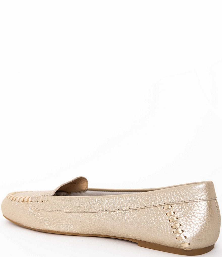Jack Rogers Millie Leather Slip-On Moccasin Loafers