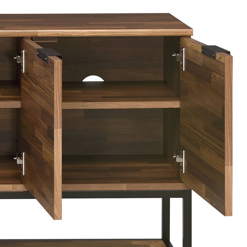 Demilune Hall Stand - Chocolate Cherry - Leick Home