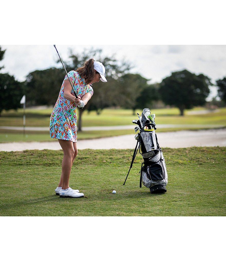 Sugarlips Animal Print Tie Sleeve Ruffle Hem Mini Dress