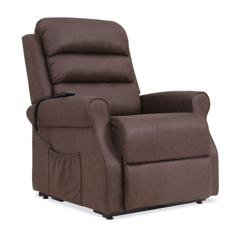Power Recline and Lift Chair Chocolate Brown - ProLounger