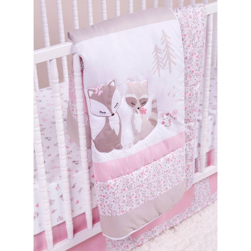 Sammy and Lou Sweet Forest Friends Crib Bedding Set - 4pc