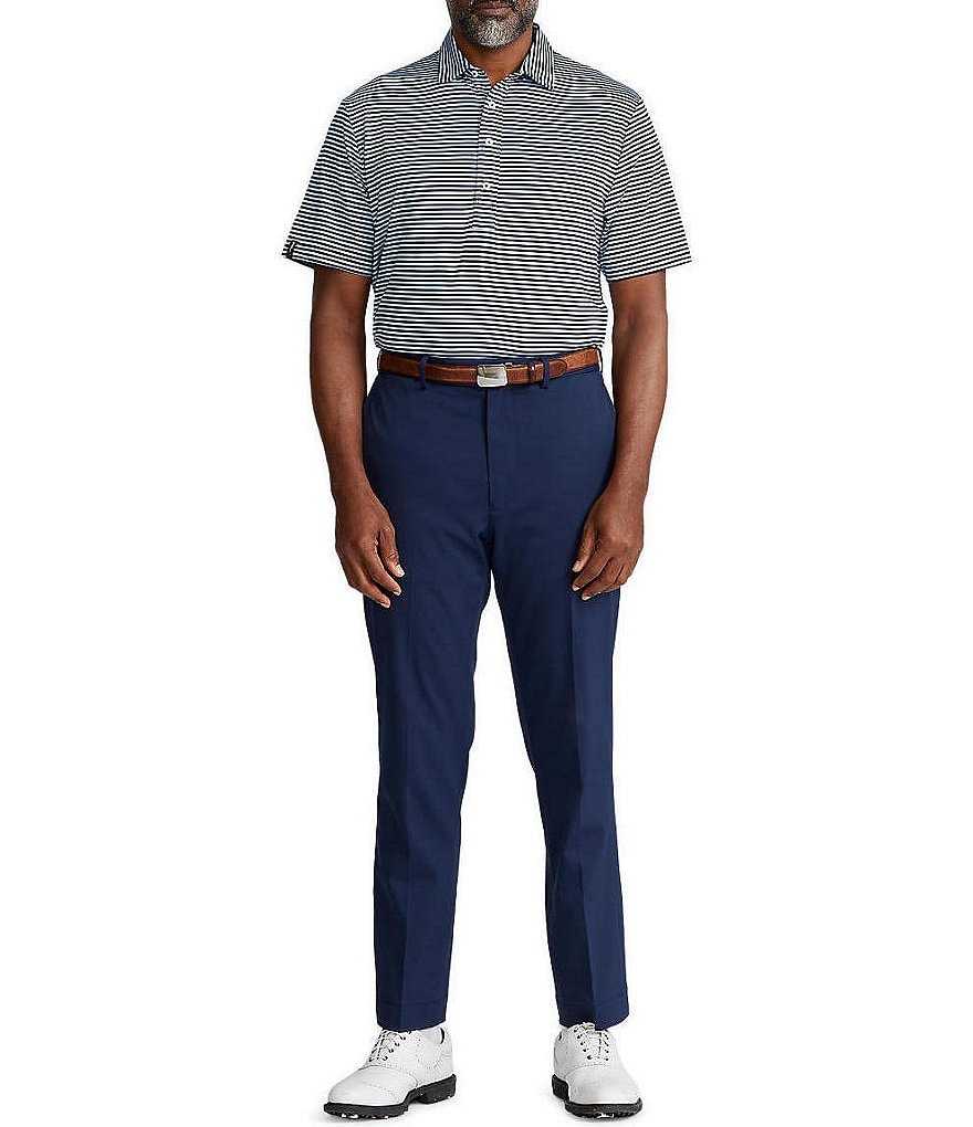 Polo Ralph Lauren RLX Golf Classic-Fit Stripe Performance Stretch Short-Sleeve Polo Shirt