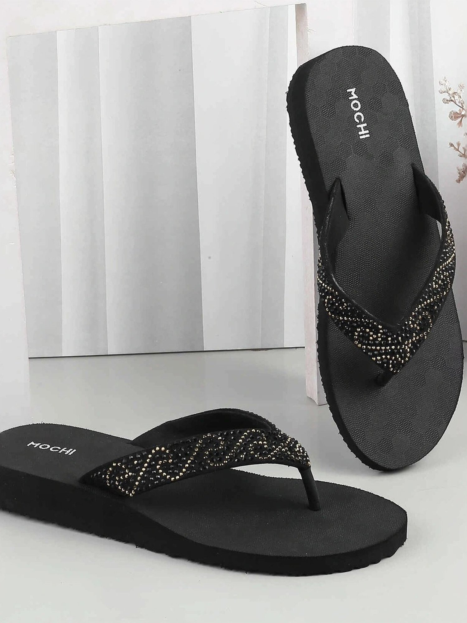 Floatz by Bata Women's  White Flip Flops