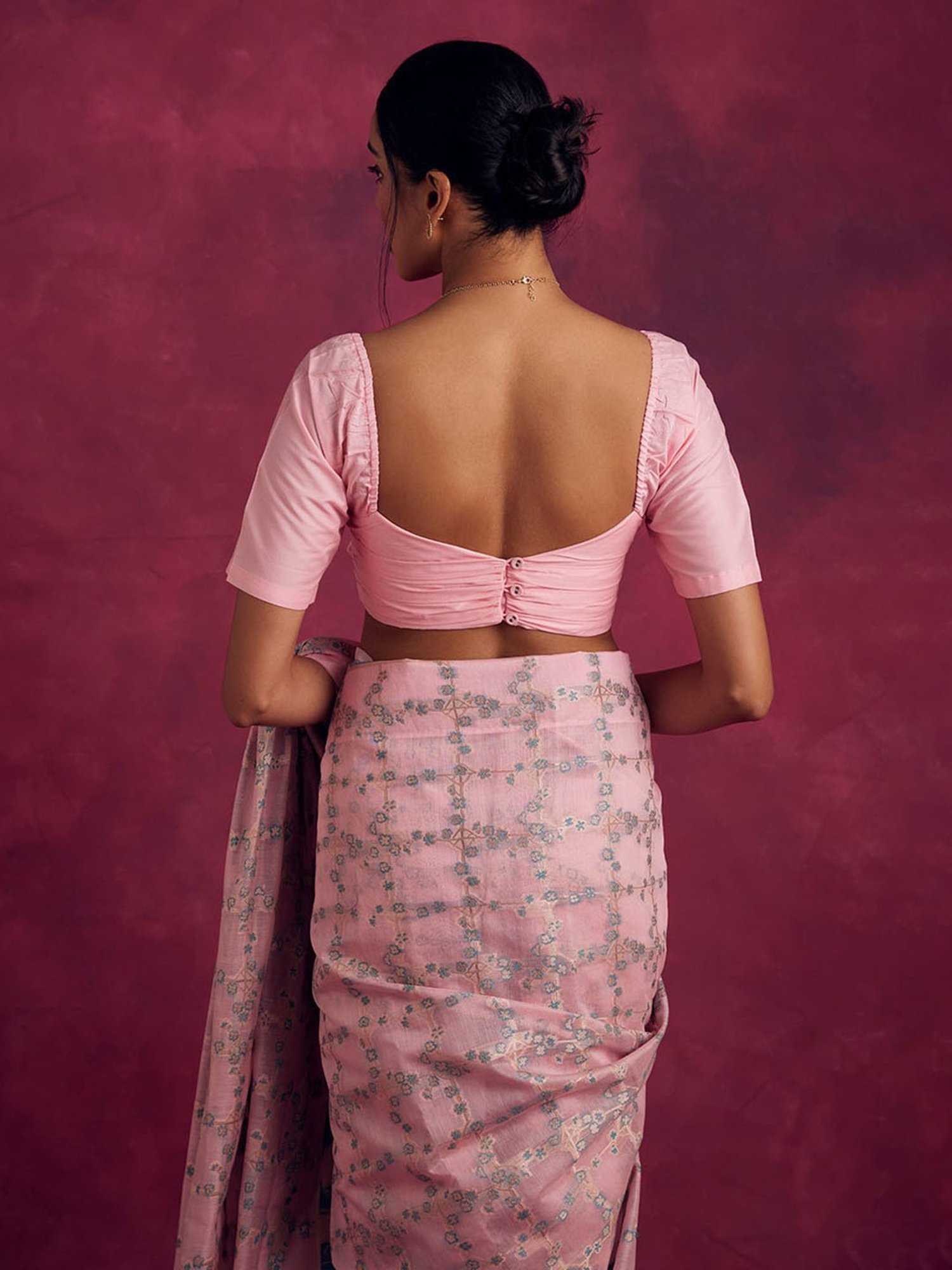 Abhishti Pink Blouse