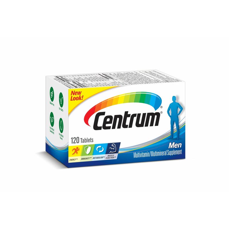 Centrum Men Multivitamin / Multimineral Dietary Supplement Tablets - 120ct
