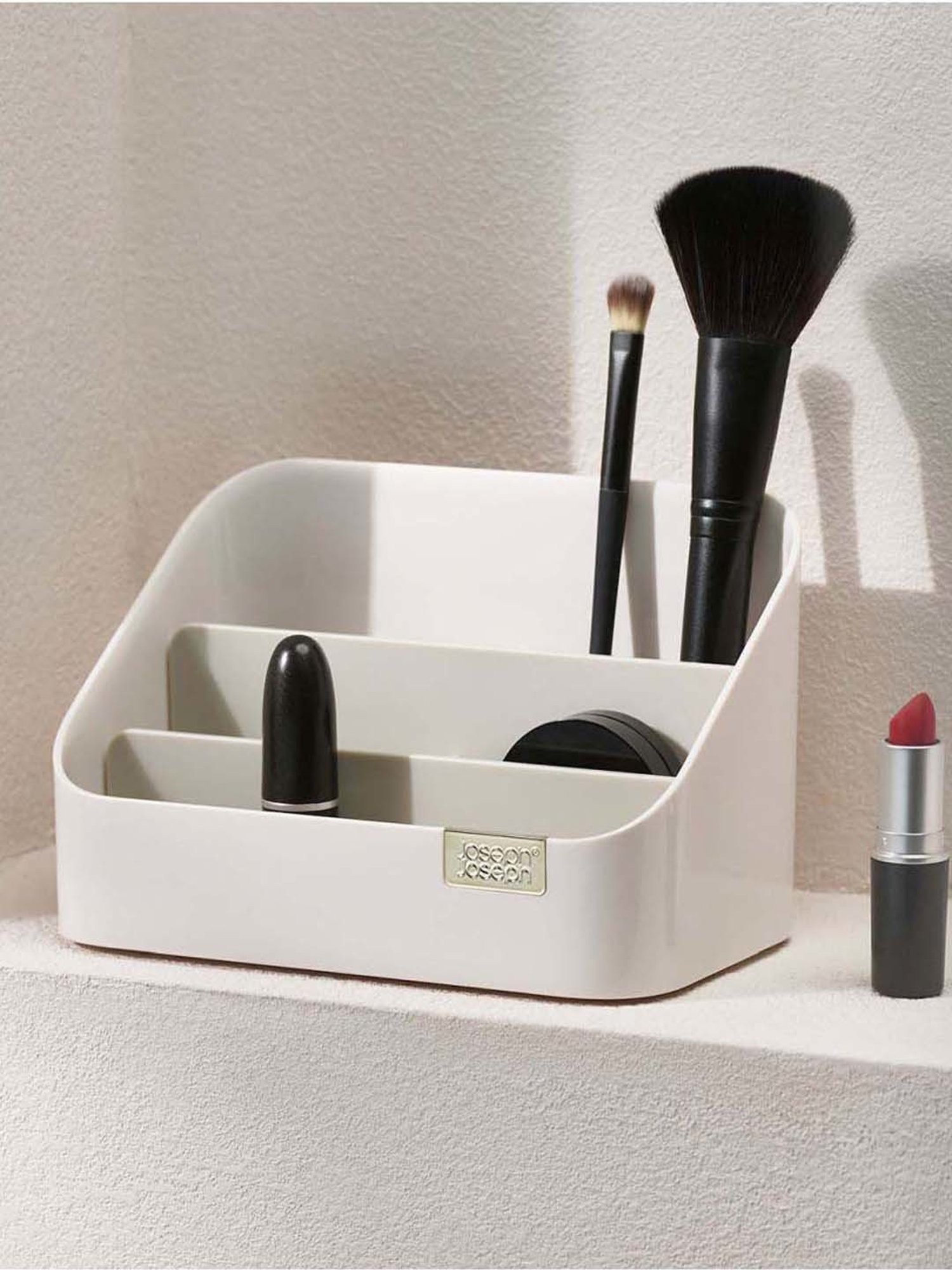 Joseph Joseph White Plastic Cosmetic Organiser