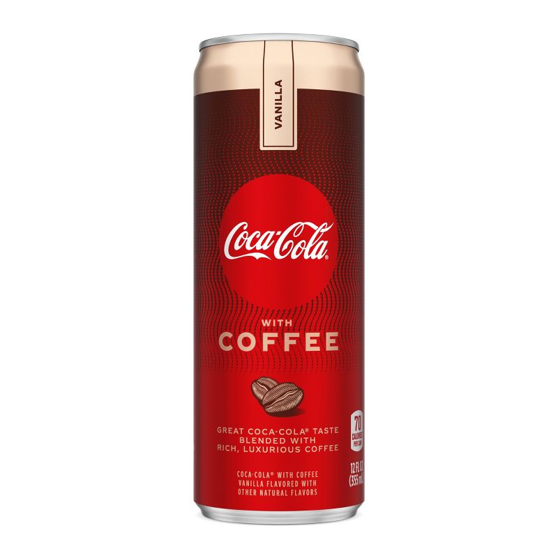 Coke with Coffee Vanilla- 12 fl oz Can