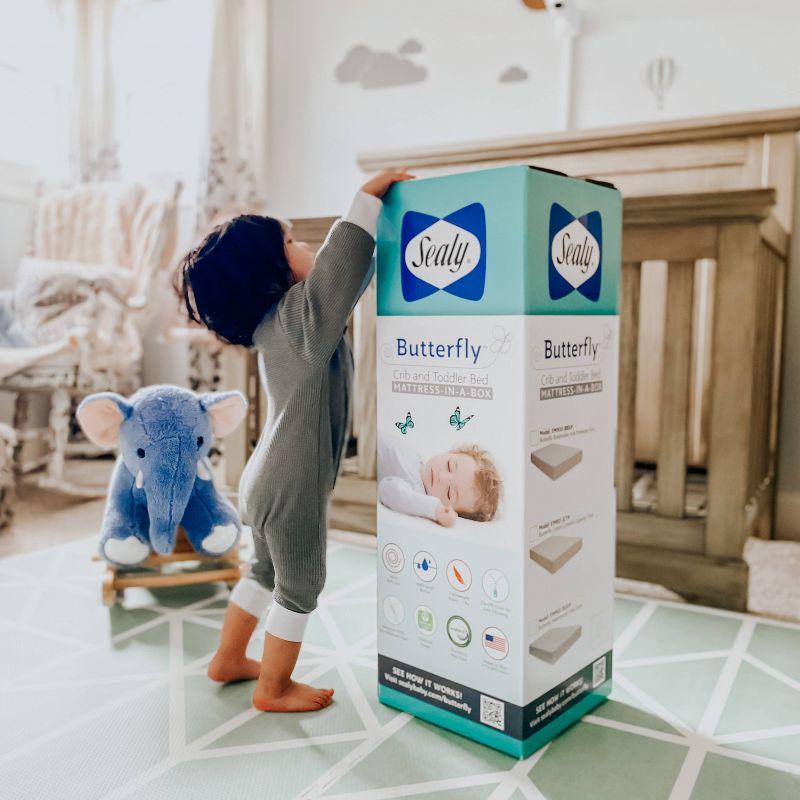 Sealy Butterfly Crib Mattress