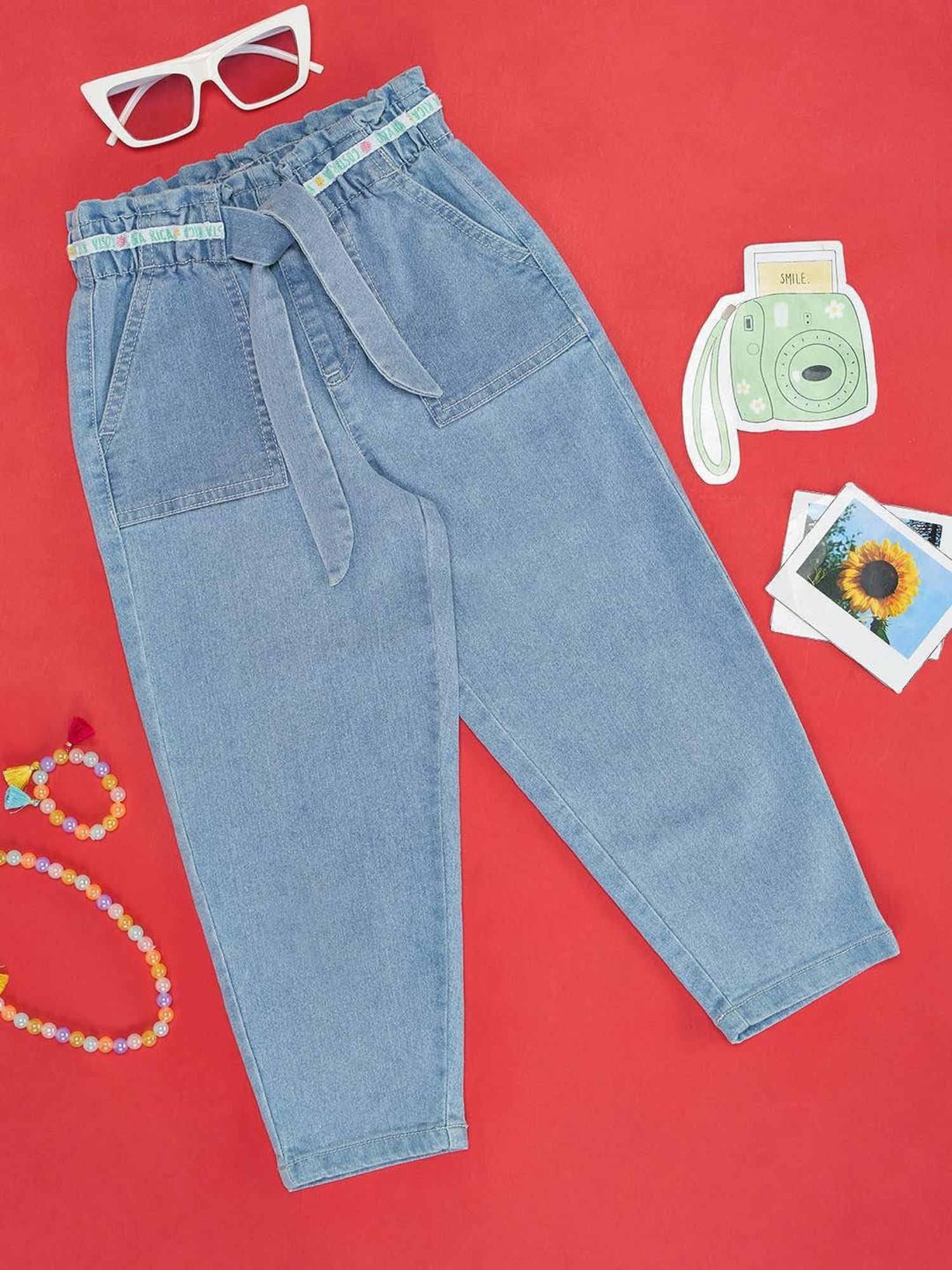 Girls ONLY Girls Black Flared Fit Jeans