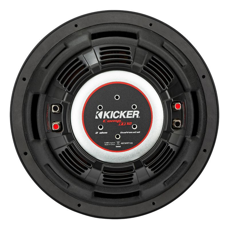 Kicker 48CWRT124 CompRT 12" 4-Ohm DVC Subwoofer
