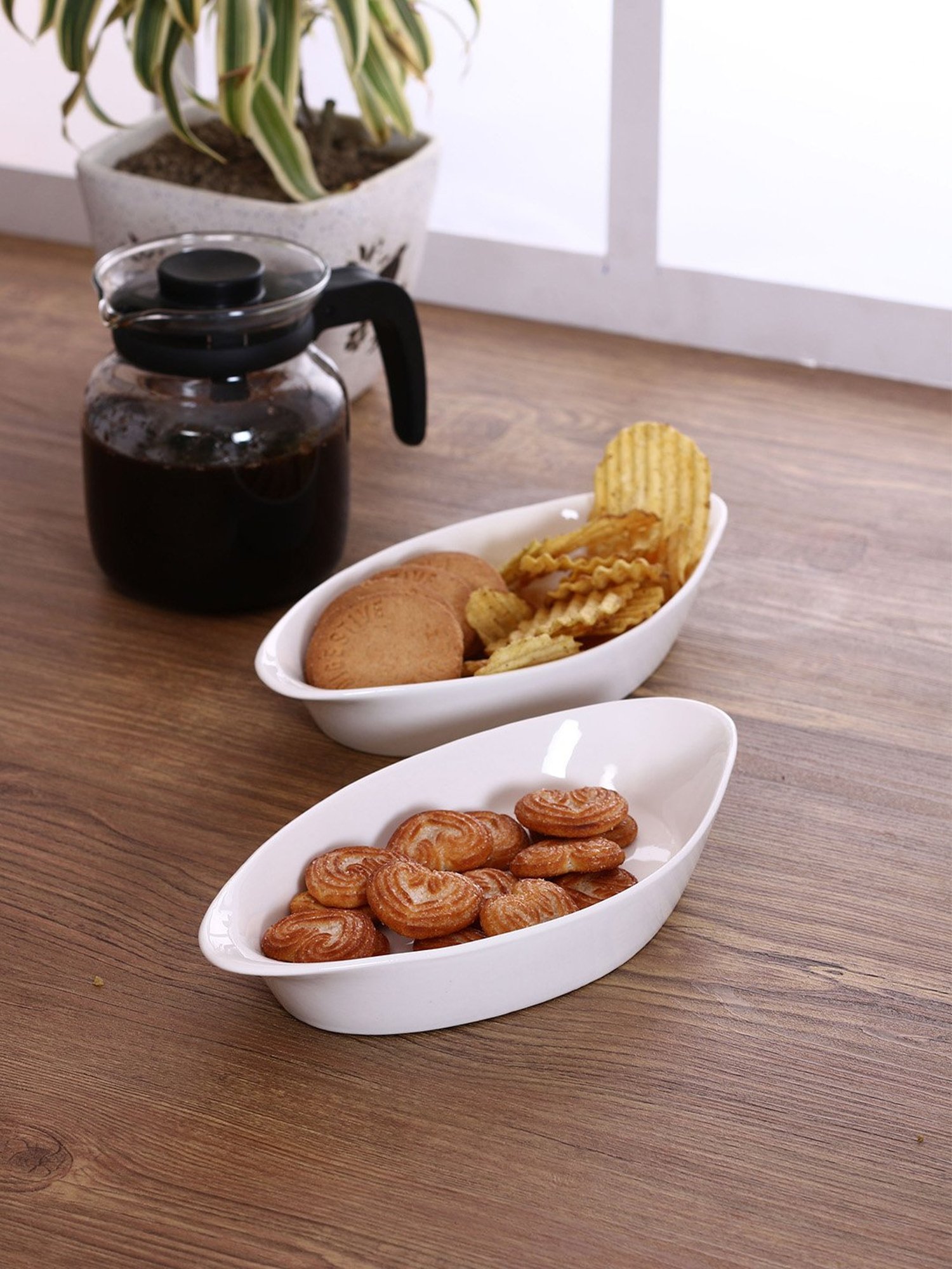 Mikasa Serenity Black Ceramic 20 cm Side Plate