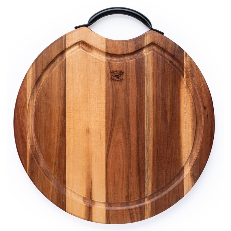 BBQ Cutting Board with Steel Handle - Superior Trading Co.