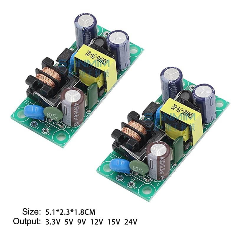 2pcs AC-DC 220V to 12V Isolated Switching Power Supply Power Supply Module Board