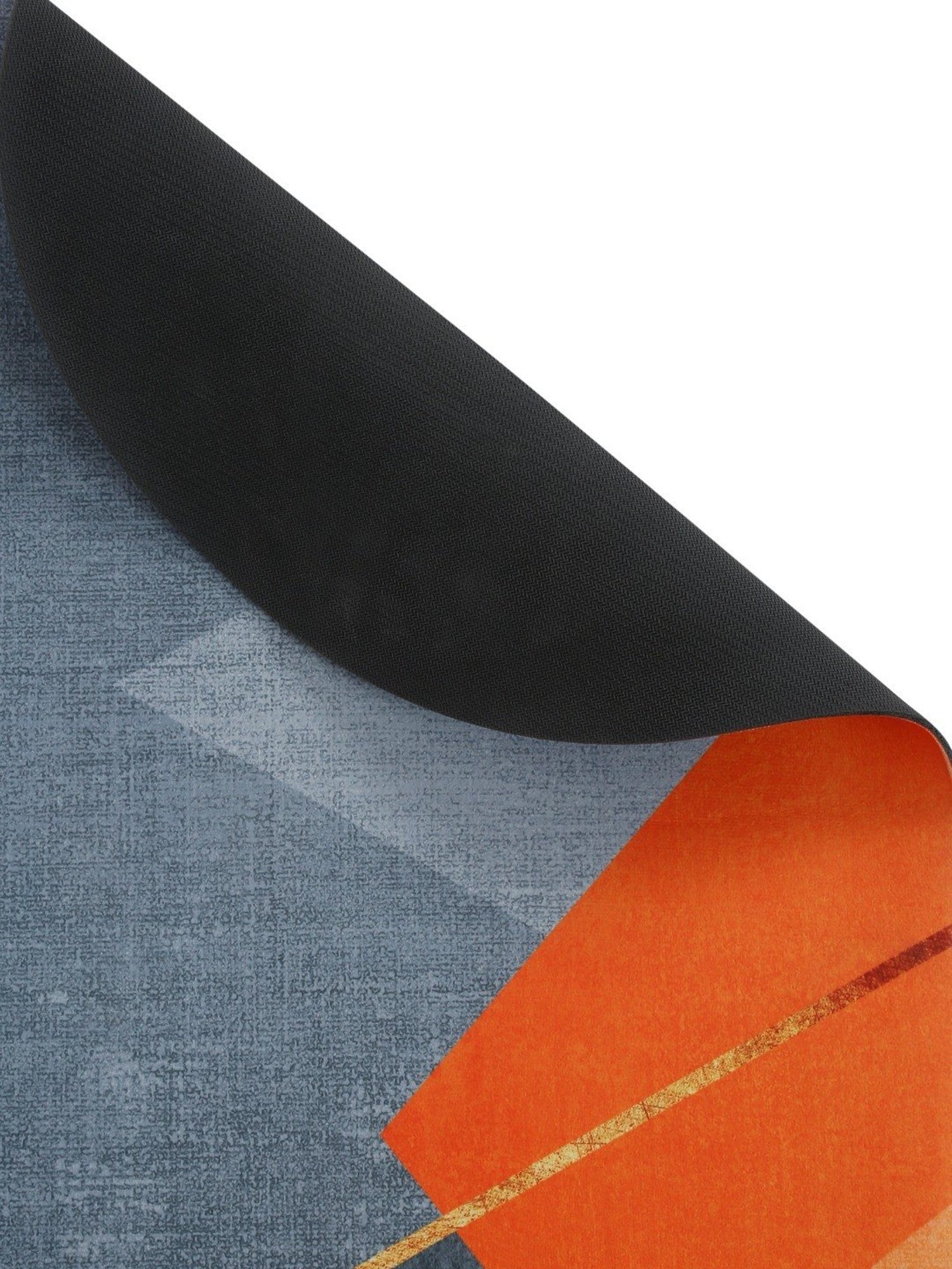 HOSTA HOMES Anti Skid Abstract Multicolor Others Non Slip Bath mat