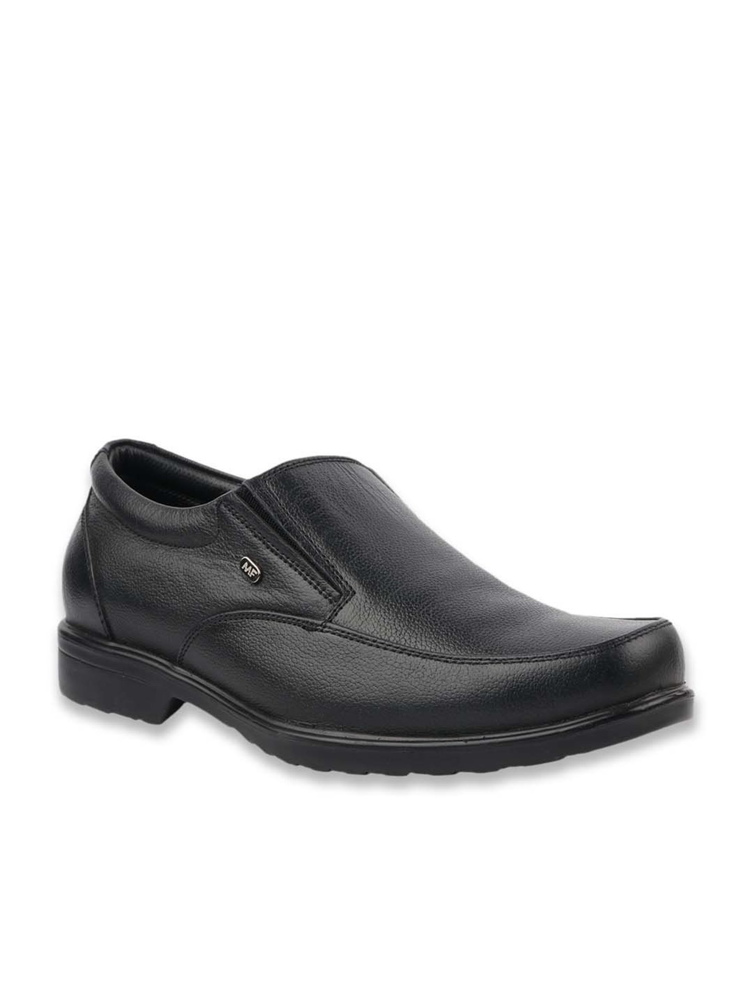MediFeet Men's Black Formal Loafers