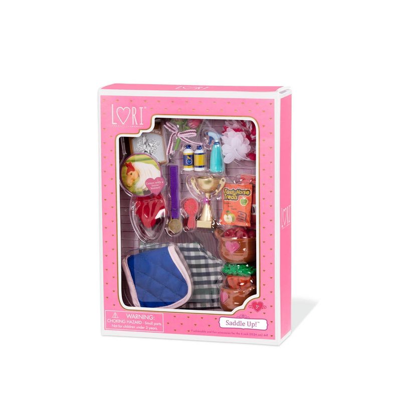Lori Doll Horse Accessories - Saddle Up!