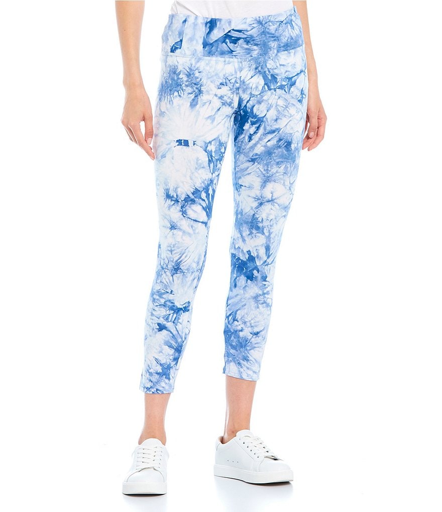 HUE Active Tonal Tie Dye Skimmer Leggings