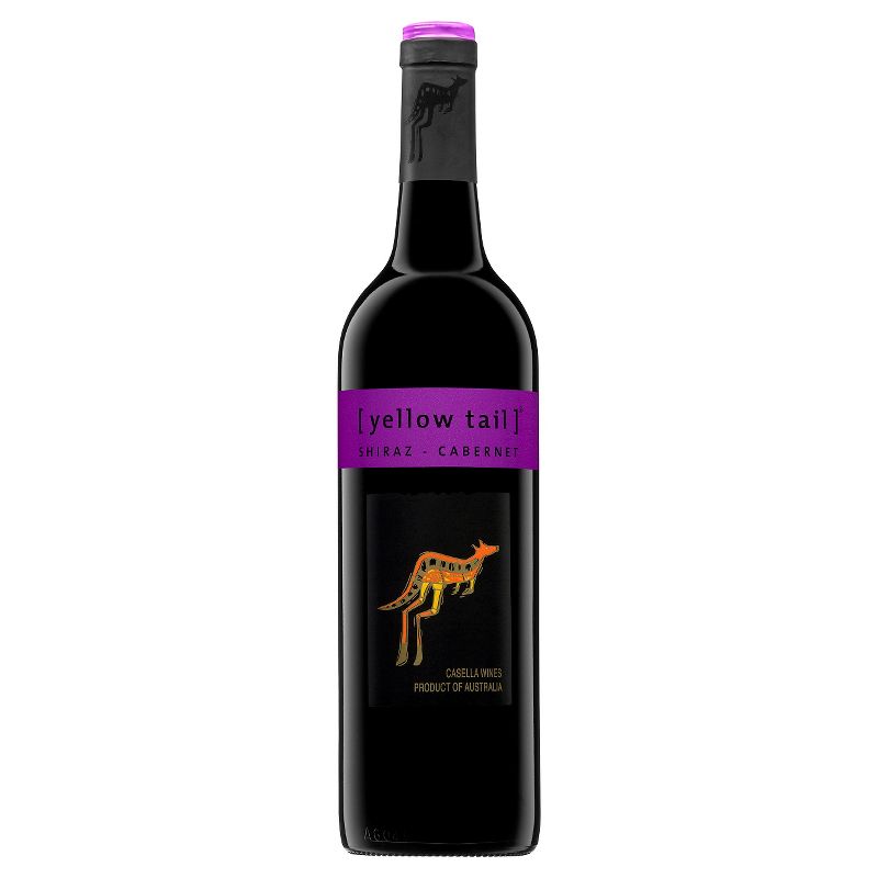 Yellow Tail Shiraz/Cabernet Red Blend Wine - 750ml Bottle