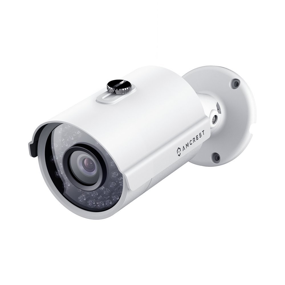 Amcrest IP3M-954E ProHD Outdoor 3 Megapixel POE Security Bullet Camera - IP66 Weatherproof, 3MP (2048 TVL) - White