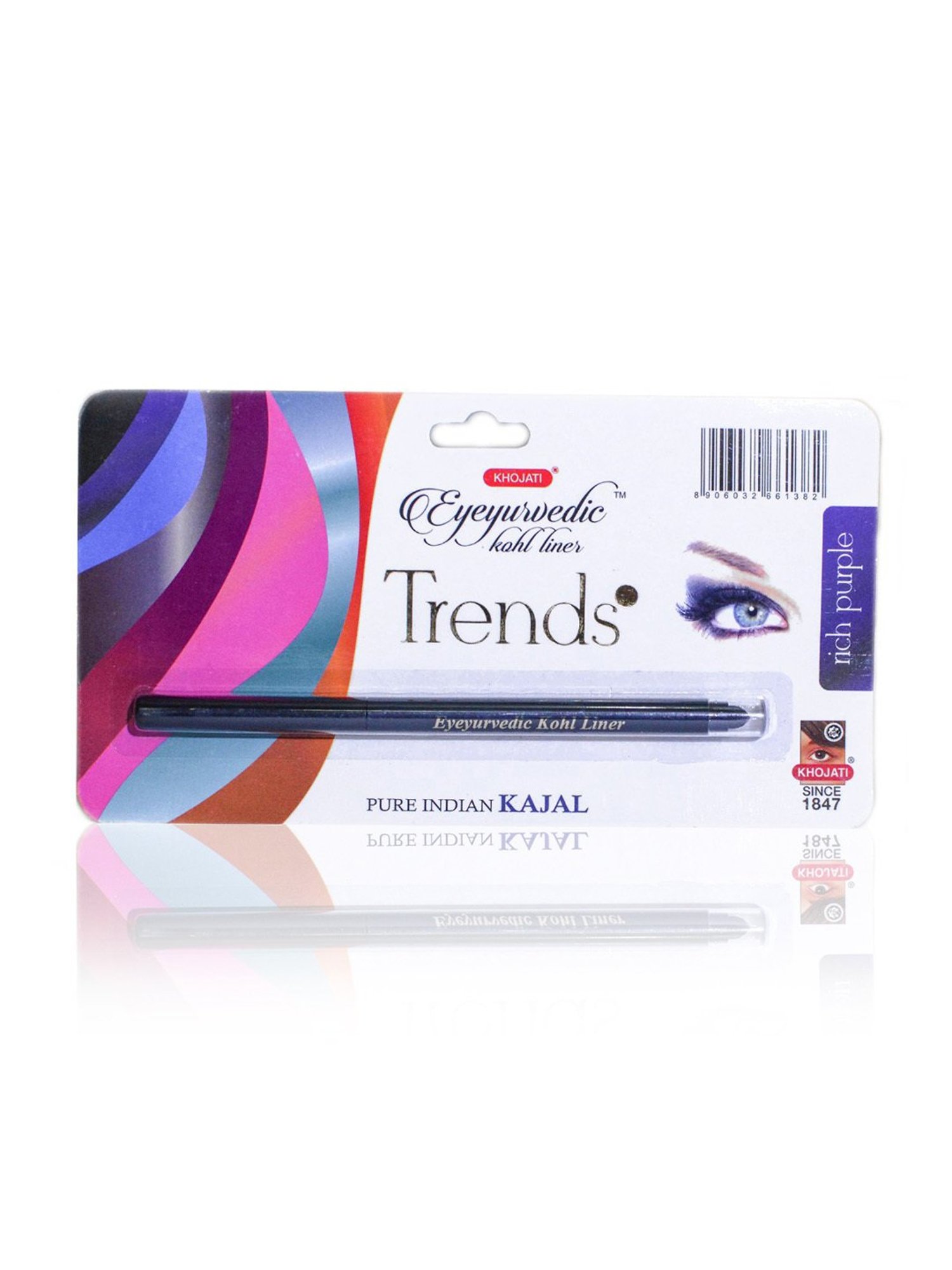 Khojati Eyeyurvedic Kohl Liner Trends Rich Purple - 0.25 gm