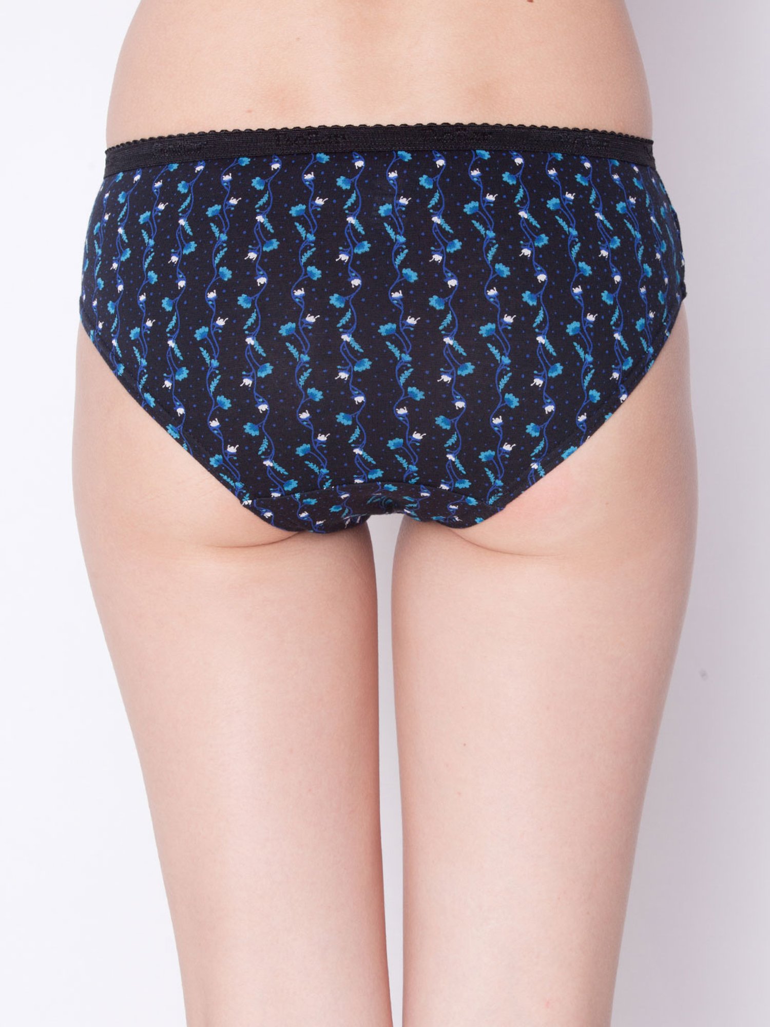 Dollar Missy Multicolor Printed Hipster Panty (Pack  of 9)