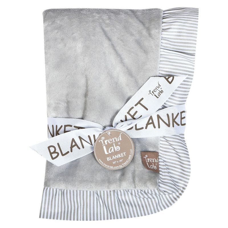 Trend Lab Receiving Blanket - Gray