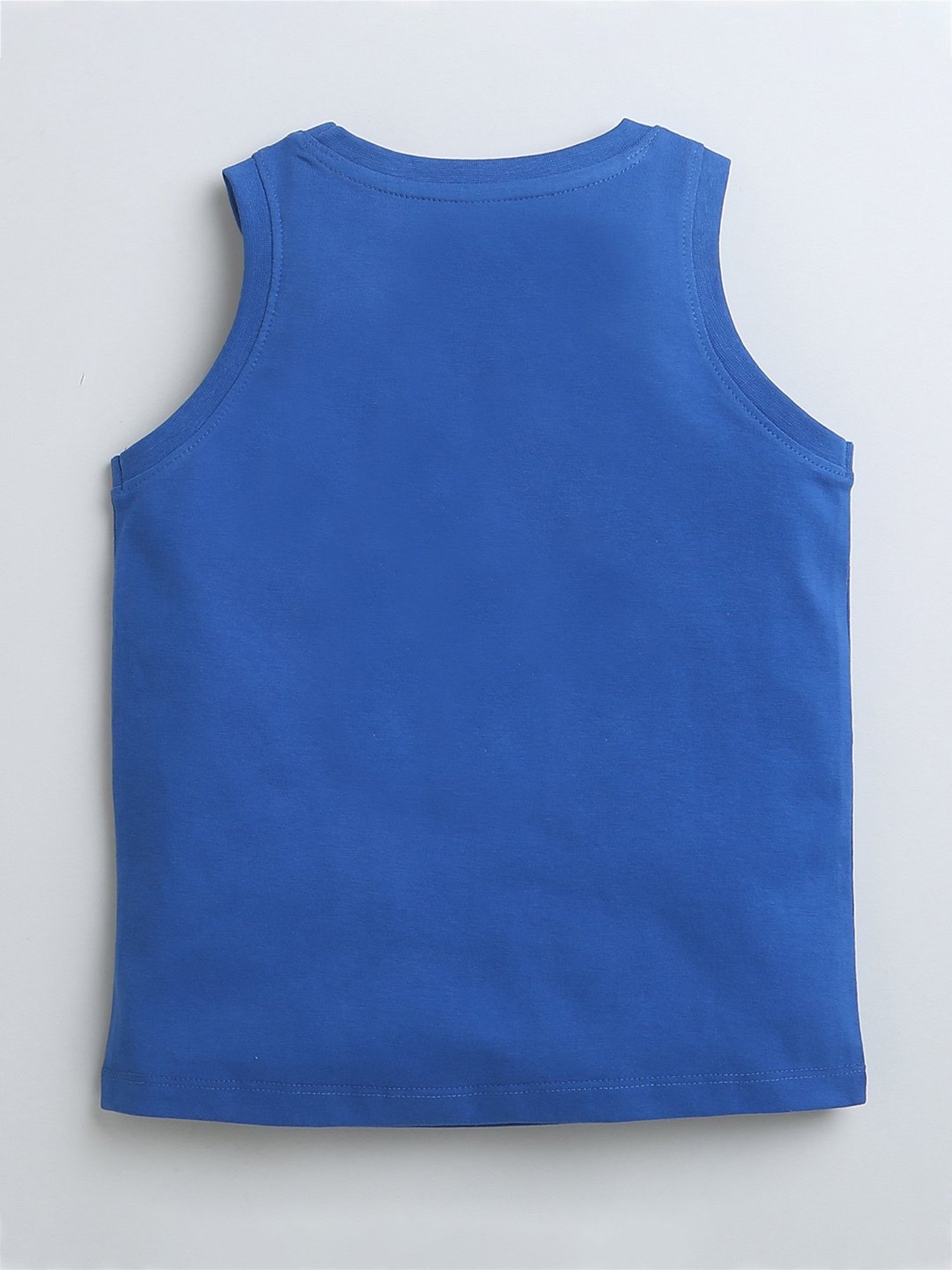 Bumzee Kids Royal Blue Graphic Print T-Shirt